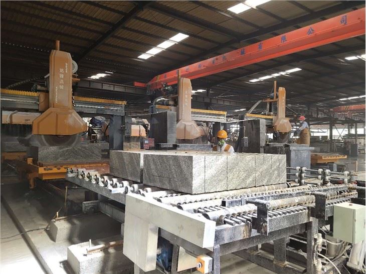 New Type Kerbstone Cutting Machine Full Production Line