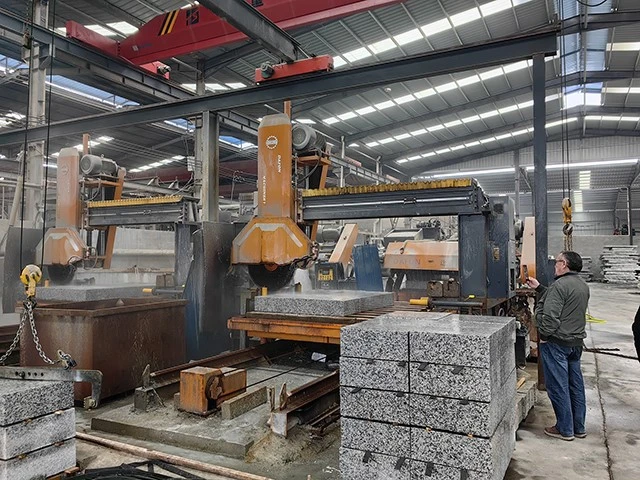 curbstone cutting machine line curbstone cutting machine line