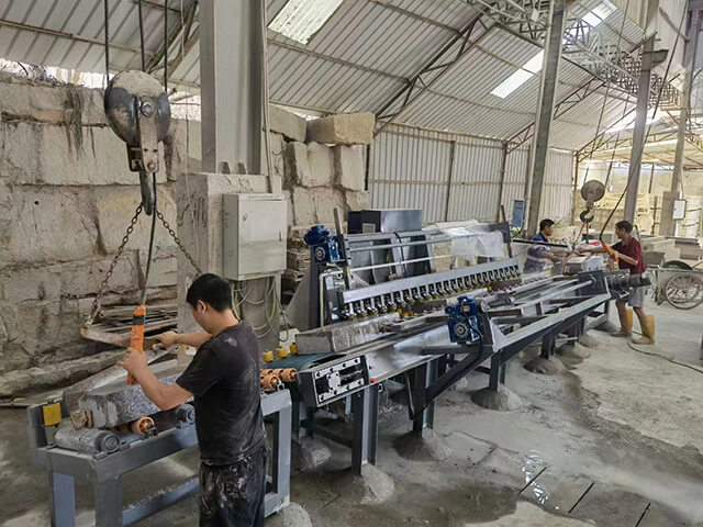 stone chamfering machine stone chamfering machine